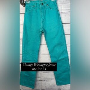 Wrangler Women's Teal Jeans
